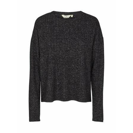 Basic Apparel Bluse Maibritt Grå, Dame Bluser