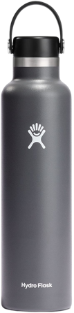 HydroFlask Standard Flex juomapullo, 709 ml, tummanharmaa