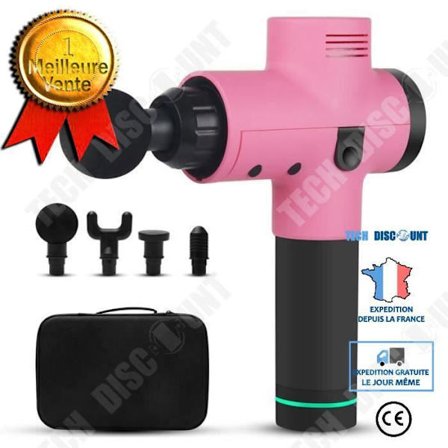 TD Muscle Massage Gun Sports Therapy Massageapparat Avslappning Kroppssmärta massagemaskin