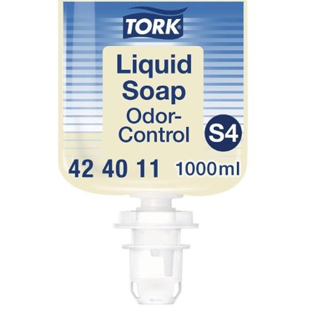 TORK Tvål S4 Odor-Control Kökstvål 1L - Lyreco - Städ och hygien - Tvål och hygien - Hygiensystem - Tork