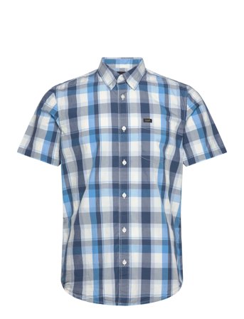 Lee Jeans Lee Button Down Ss Blå