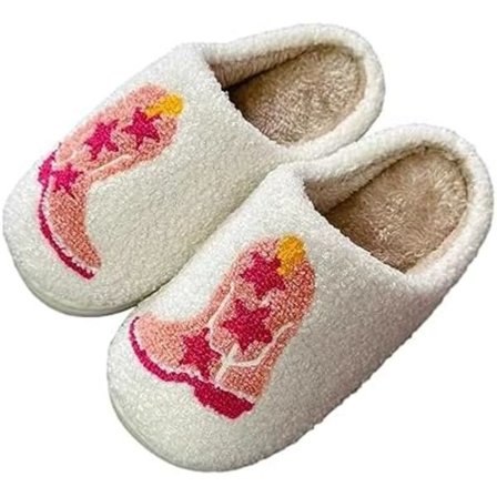 bolukets Bløde Tøfler til Kvinder Mænd Varme Behagelige Plysset Fnuller Pude Tøfler Slip-on Hjemmesko til Indendørs og Udendørs_sai 39-40