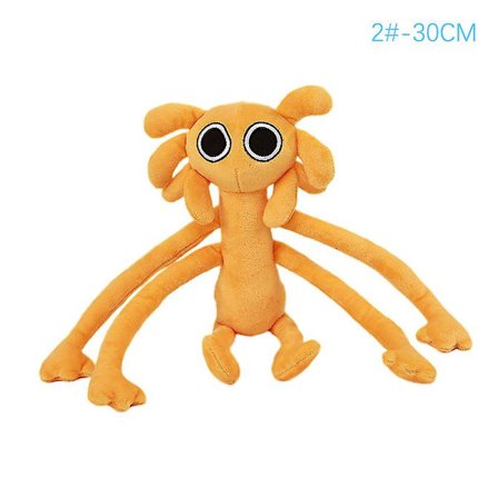 Rainbow Friends Kosedyr Blå Monster Myk Plysjdukke For Kids Fans [DB]