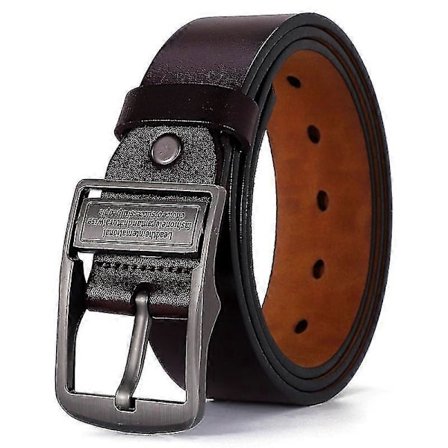 Plus Størrelse 130 140 150 160 170cm Ko Læder Luksus Rem Herre Bælter Til Mænd Klassisk Spænde Læder Bælte Herrebælter_Billige gaver