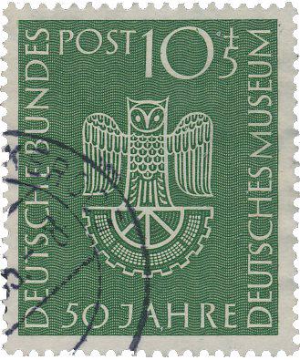 Tyskland 1953 - MICHEL 163 / AFA 1126 - Stemplet