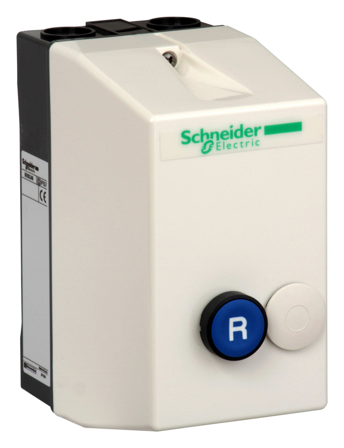 Schneider Electric DE1DS2A05 Plastkapsling for kontaktor LC1D09-D38 Med tilbakestillingsknapp, Elfordeling & strømforsyning