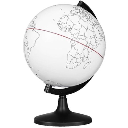 DIY Blank Globus Ufærdig Globus Model Farvelægning Blank Globus Håndværk DIY Maleri Globus Ornament