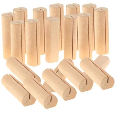 20 kpl Puunimi korttitelineitä Kuvatelineet Työpöydän järjestäjä Juhliin