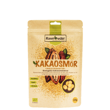 Rawpowder Ekologiskt Kakaosmör 225 g