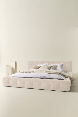 Jotex - Sengeramme 160 Cm BEIGE - PELOW - Kjøp Sengerammer hos Jotex