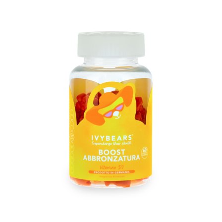 IVYBEARS Integratori Boost Abbronzatura 150G - Integratore Solare