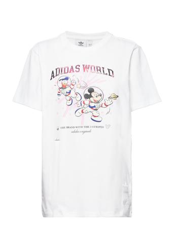 Disney Graphic T-Shirt T-shirt Top Hvid Adidas Originals