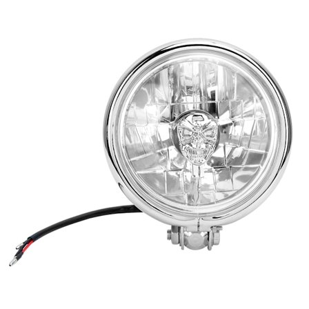 Motorcykel 5.75 tum Vattentät Plätering 12V LED-Strålkastare Passar för Kawasaki