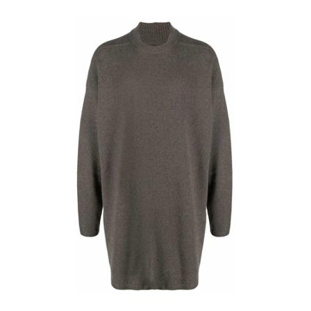 Rick Owens Long Strik Brun, Dame Striktrøjer