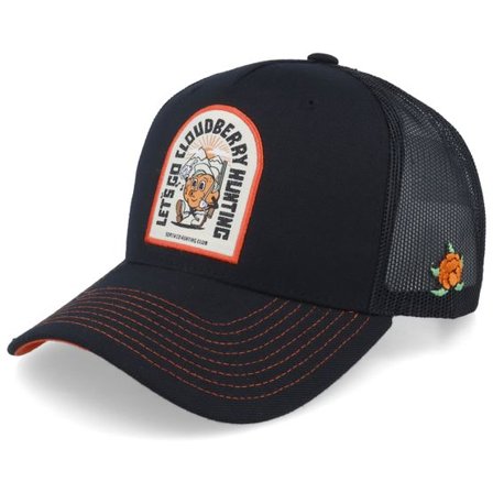 SQRTN - Svart trucker Keps - Cloudberry Cap Mustard Trucker @ Hatstore