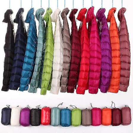 Purplel Dam Ultralätt Dunjacka - Vit Ankdun Parkas med Huva för Kallt Väder??