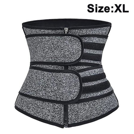 Sweat Waist Trainer Korsett Trimmer Bälte, kvinnor viktminskning träningsbälte