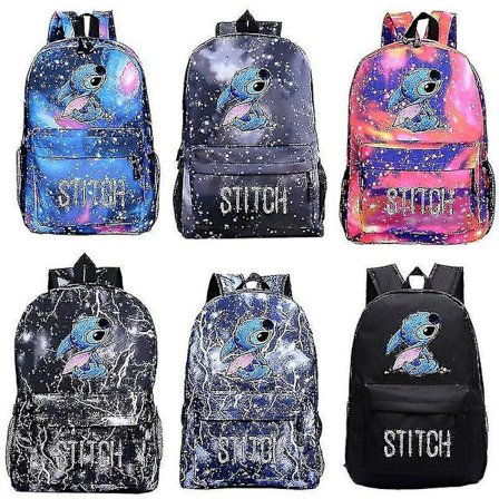 Lilo Stitch Backpack School Bag Students