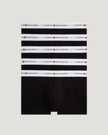 Tommy Hilfiger 5 PK TRUNK Czarny Bielizna Chłopiec - Kids Brand Store