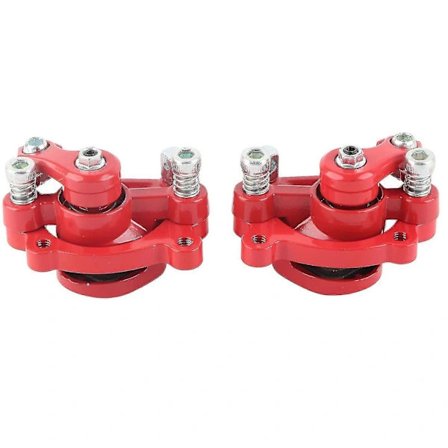 2 ST Bremsekaliper Foran og Bak Erstatning for 47cc 49cc 2-takts Pocket Bike Mini Dirt Bike