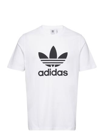 Trefoil T-Shirt T-shirts Short-sleeved Hvit Adidas Originals*Betinget Tilbud