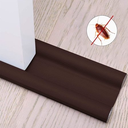 Ljudisolerande dörrbottenlist vindtät dörrstopp kan effektivt förhindra