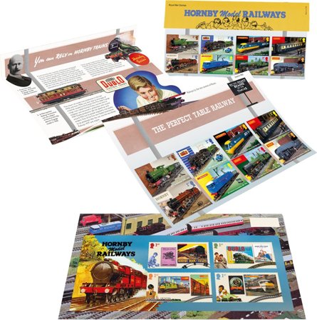 England - Hornby Modeltog - Souvenirmappe