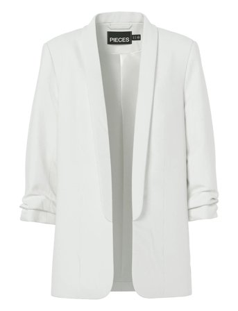 Pcbosella 3/4 Blazer Noos Bc White Pieces