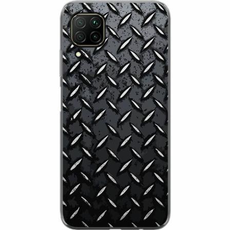 Huawei P40 Lite Mjukt Skal - Metalliskt Mönster