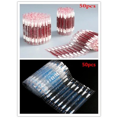 100/50 stk. Medicinsk alkohol Engangs vatpinde til nødsituationer Jod Vatpind Desinficeret Hygiejne Vatpind til børn og voksne