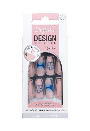 Depend Design Selection Couture Fashionista Coffin Lösnaglar & dekoration Unisex ONESIZE