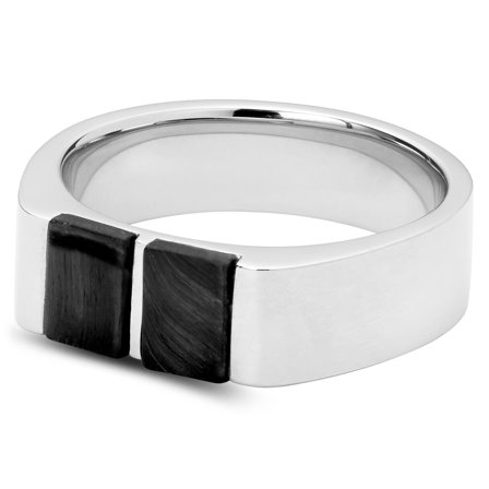 Sygnet z niebieskim tygrysim okiem Sal Nord dla mężczyzn - Sygnety