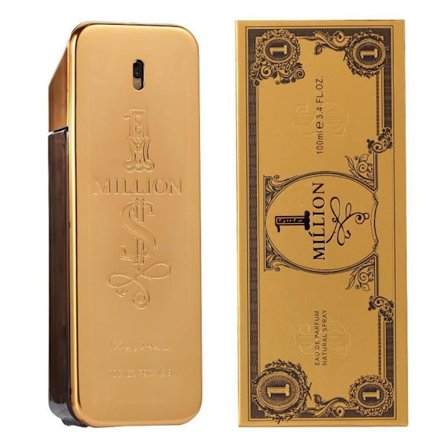 1 Million Lucky Parfym 100 ml Spray för Män