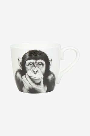 Könitz - Krus Tænkende dyr Abe - Flerfarvet - Kopper & krus - Fra Homeroom