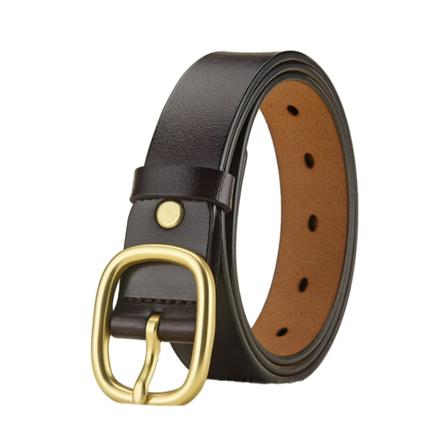 1/2/3/5 Premium PU-läderbälte för kvinnor - Fashion-forward Coffee 110cm 1 Pc