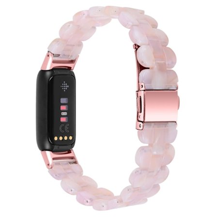 Fitbit Luxe klockarmband i resin - Rosa