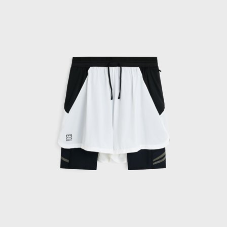 66 North men's Helgafell Bottoms - White - L