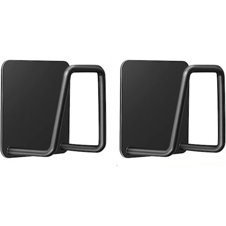 Svamp hållare 2-pack Svart 304 Rostfritt stål 2,5 kg kapacitet