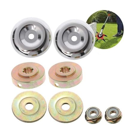8 stk. universelt tilbehør til børsteklipperhoved, trimmerhoved-fastgørelsesmøtrikker til Stihl børsteklipper