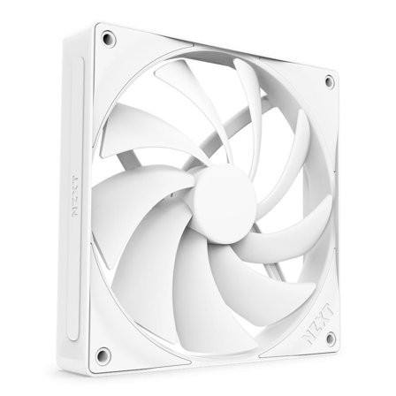 NZXT F140Q Quiet Airflow Vifte (hvit) 140mm, 500-1,500 ± 150 RPM, 29.8 dBA