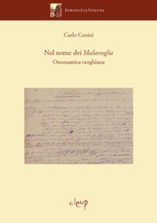 Nel nome dei Malavoglia. Onomastica verghiana Carlo Cenini