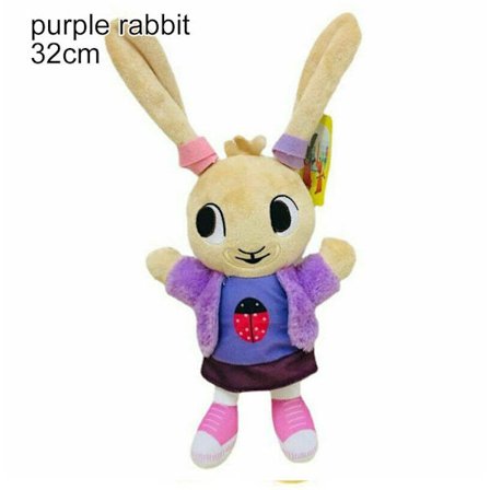 15-37 cm Bing plyschleksak Bunny Kanindocka 32CMPURPLE KANIN W