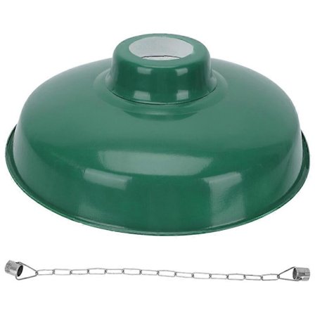 Riippuvalaisimen varjostin Koristeellinen lamppu Suojaava vintage-emalivarjostin Riippuvalaisimen varjostin ketjulla