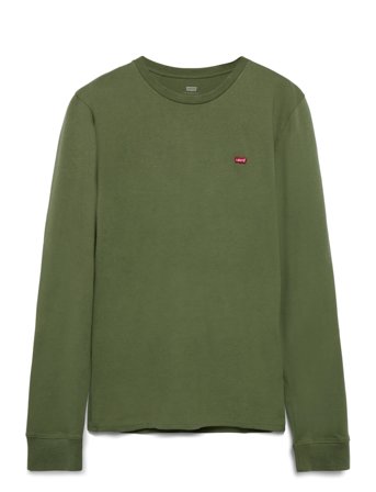 Levi's Ls Original Hm Tee Bluish Oliv - Green - M