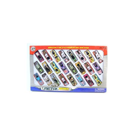 Bilar i metall 24/fp