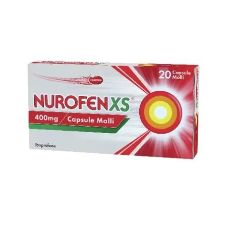 NurofenXS 20 Capsule Molli 400mg