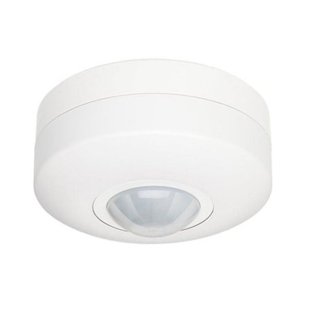 Liiketunnistin, jossa on säädettävät asetukset ja 360°:n peittoalue