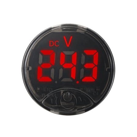 LED-voltmeter digitalt rundt 7–120 V / 50–265 V
