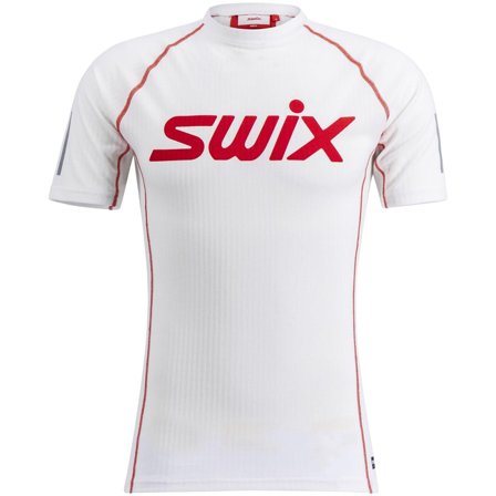 Swix Roadline RaceX Short Sleeve M Bright white