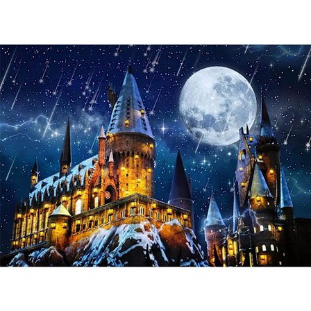 30x40cm, 5D Harry Potter diamantmaleri rhinestones broderi lærred
